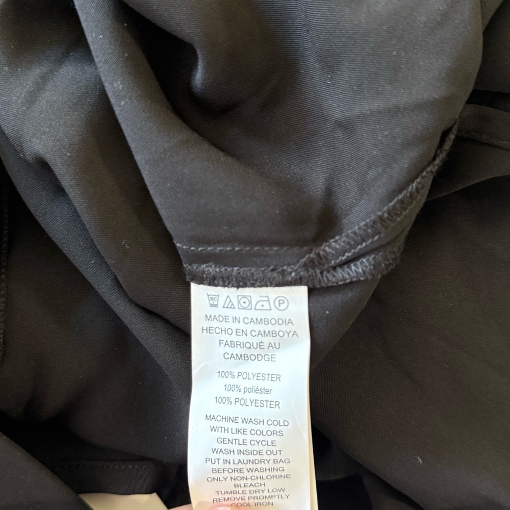 NWTMichael Kors Black Midi Dress with Belt - Picture 7 of 7